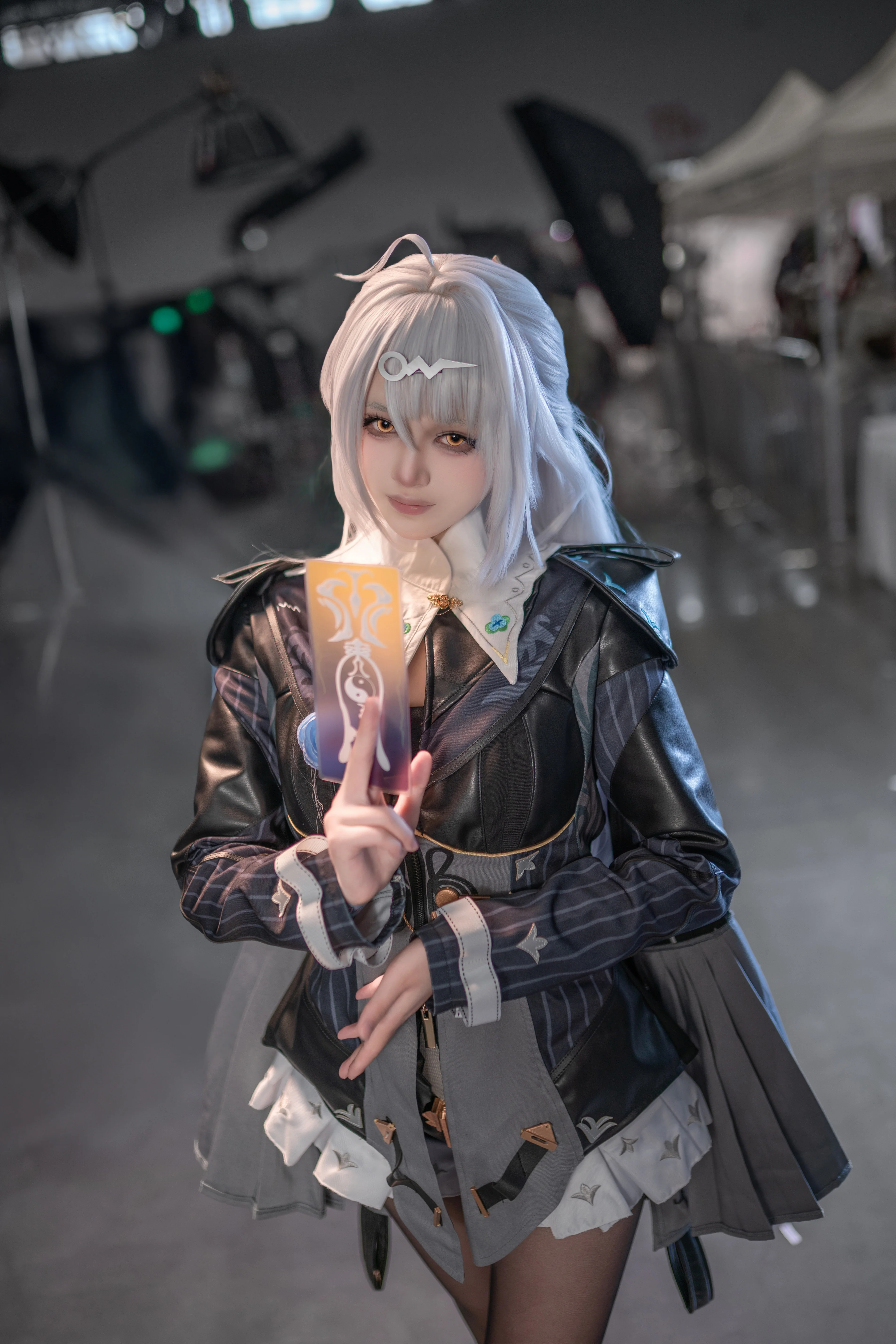 【仪玄cos】绝区零里的机能风飒爽瞬间 - 第 3 张