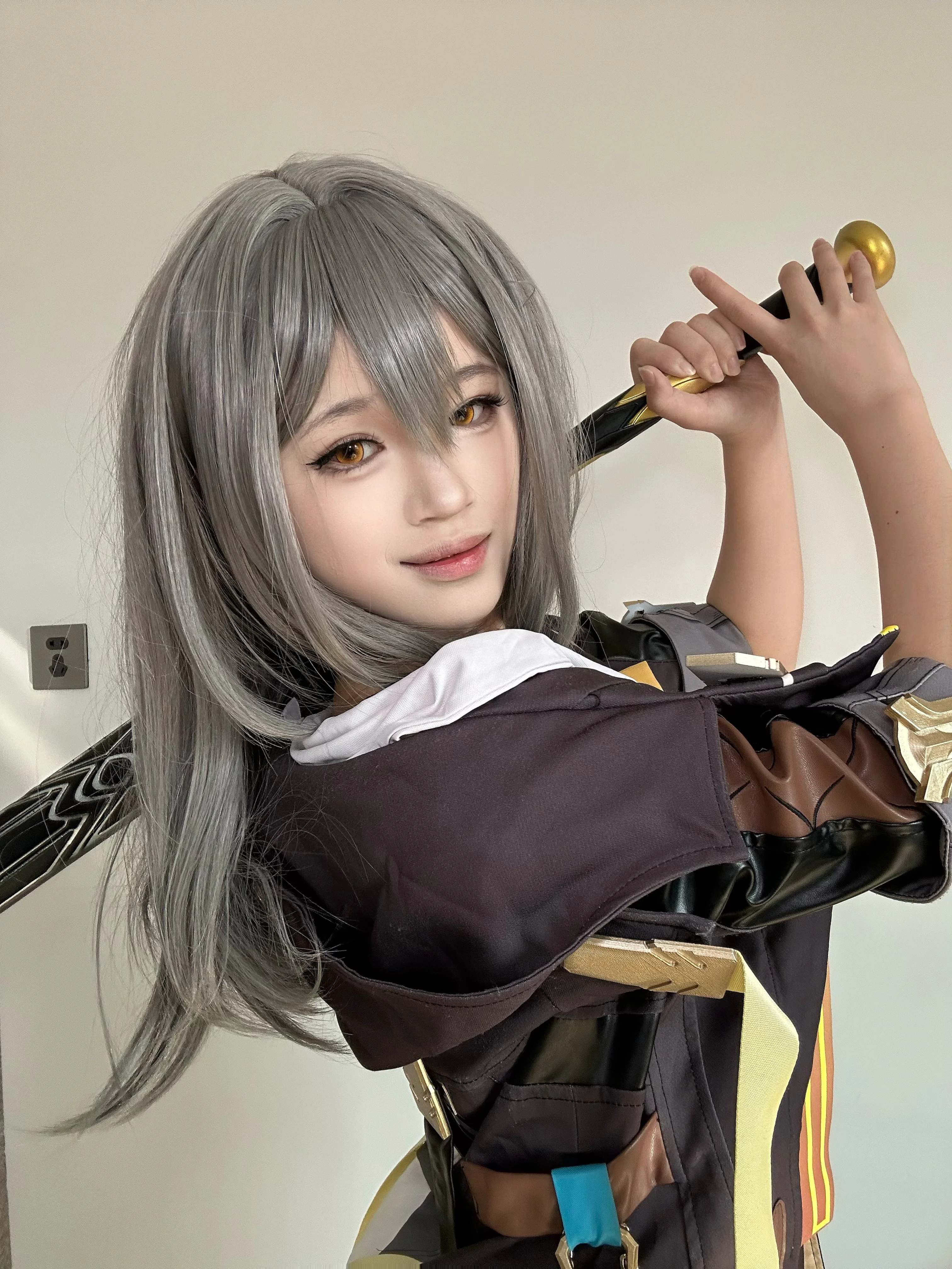 【星cos】崩坏星穹铁道开拓者，战斗服穿搭与表情包复刻 - 第 1 张