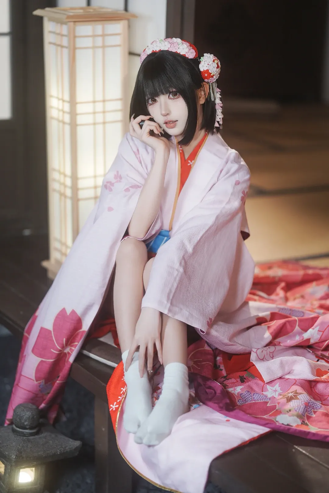 【加藤恵コスプレ】『冴えない彼女の育てかた』、日本庭園での静寂のひととき - 1 枚目