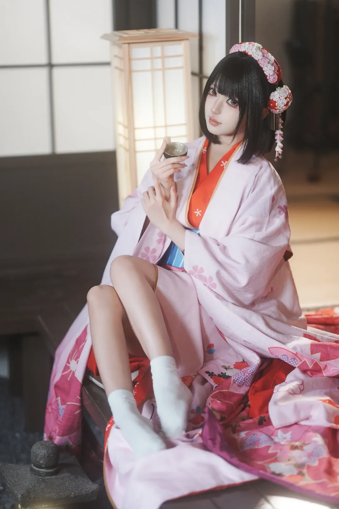 【加藤恵コスプレ】『冴えない彼女の育てかた』、日本庭園での静寂のひととき - 2 枚目