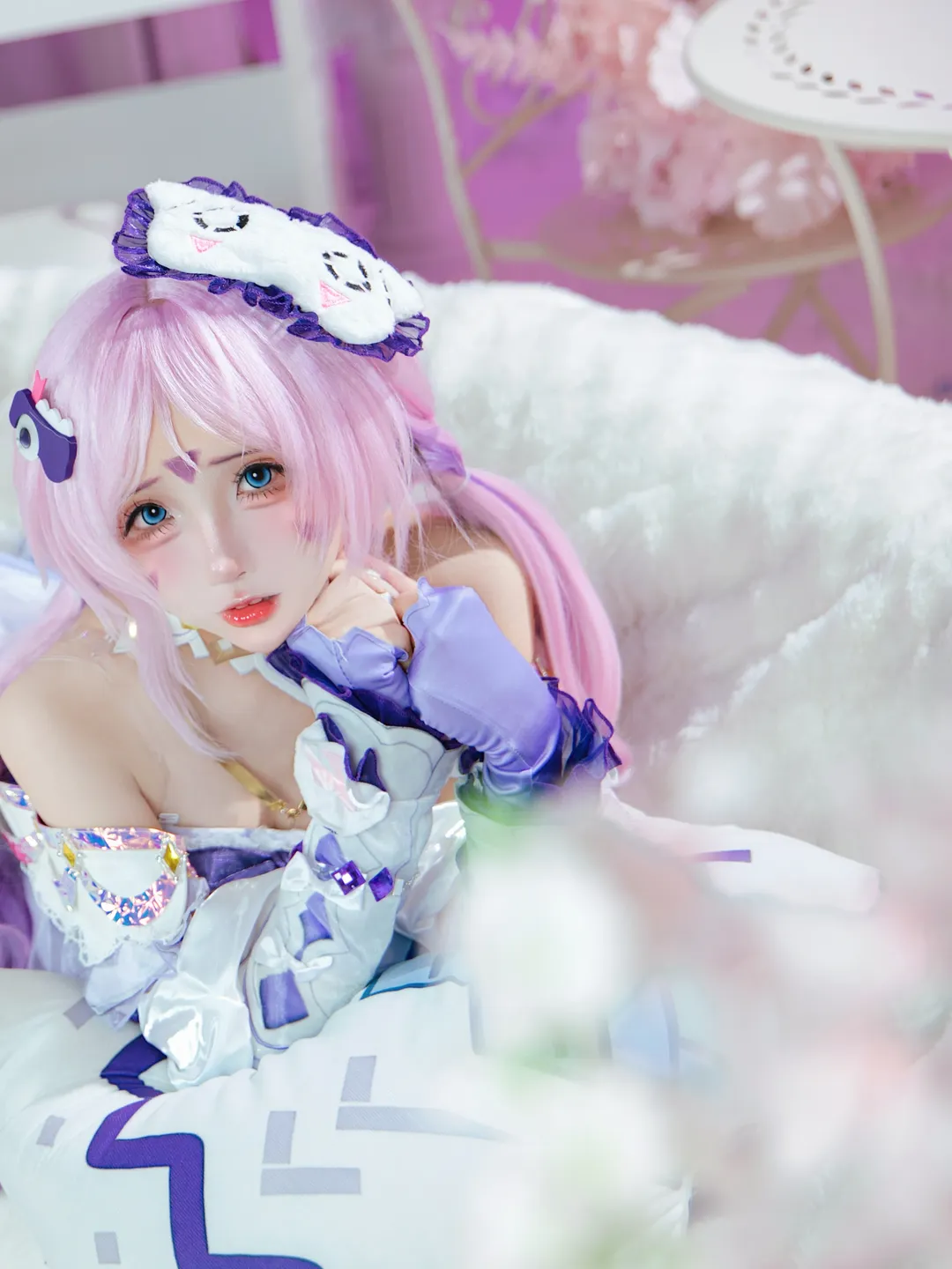 【茜特菈莉cos】原神，在梦幻柔光中感受角色的慵懒与神秘 - 第 5 张