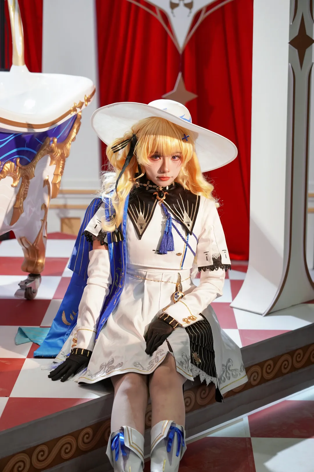 【フィービー コスプレ】『鳴潮』の白い瞳、広州蛍火虫アニメエキスポに刻む瞬間 - 1 枚目
