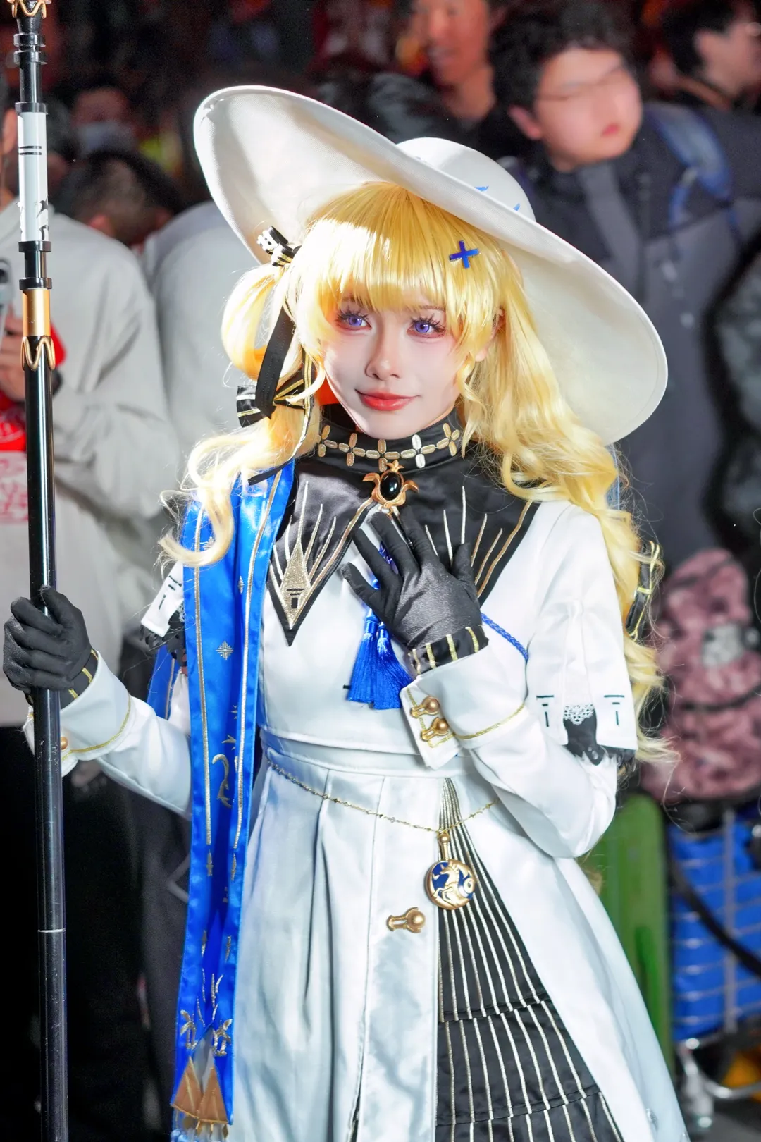 【フィービー コスプレ】『鳴潮』の白い瞳、広州蛍火虫アニメエキスポに刻む瞬間 - 4 枚目