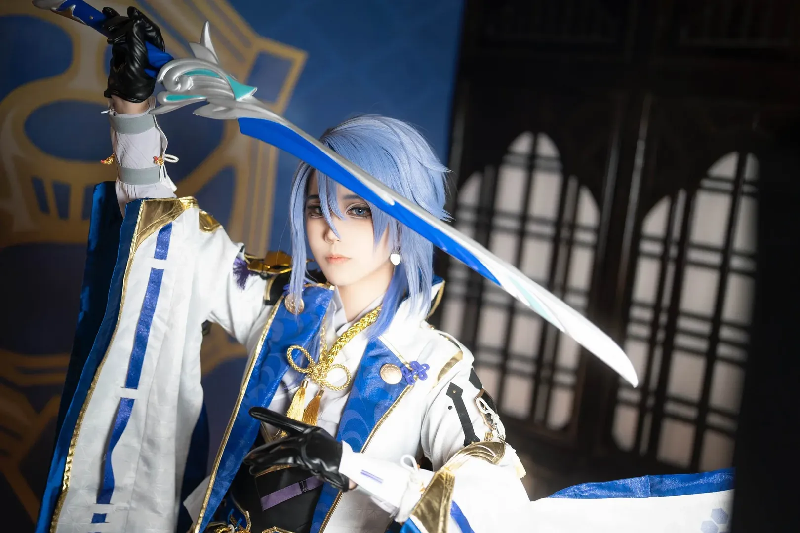 【神里绫人cos】用这把刀斩断所有烦恼，神里家的家主大人 - 第 3 张