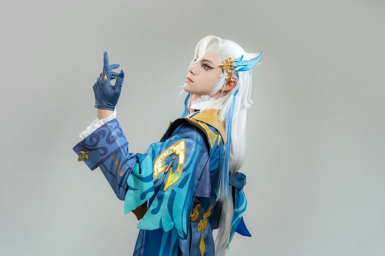 【那维莱特cos】辰龙已至，龙王送贺，在原神的世界里定格这一刻 - 第 6 张
