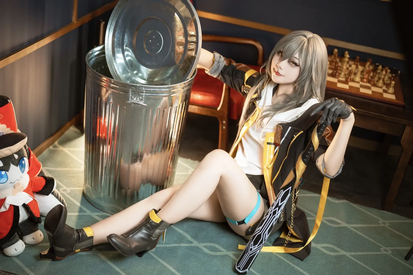【銀河棒球俠cos】崩壞星穹鐵道的開拓者，自拍館出片記錄 - 第 2 張