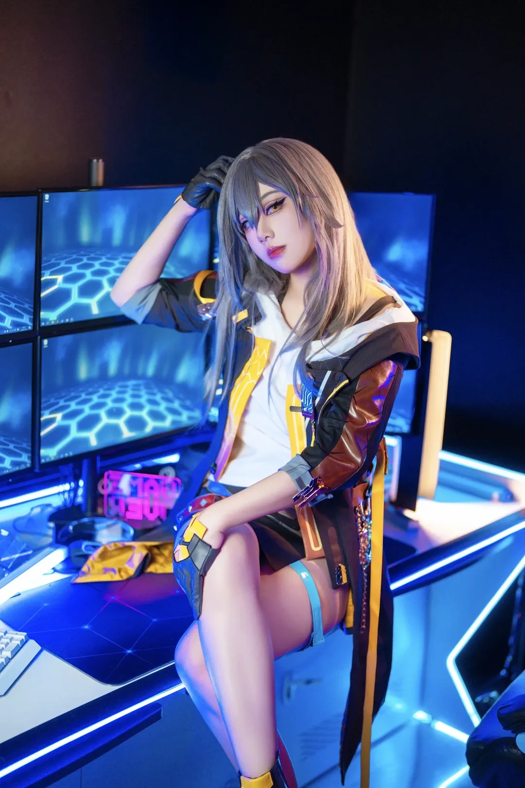 【銀河棒球俠cos】崩壞星穹鐵道的開拓者，自拍館出片記錄 - 第 6 張