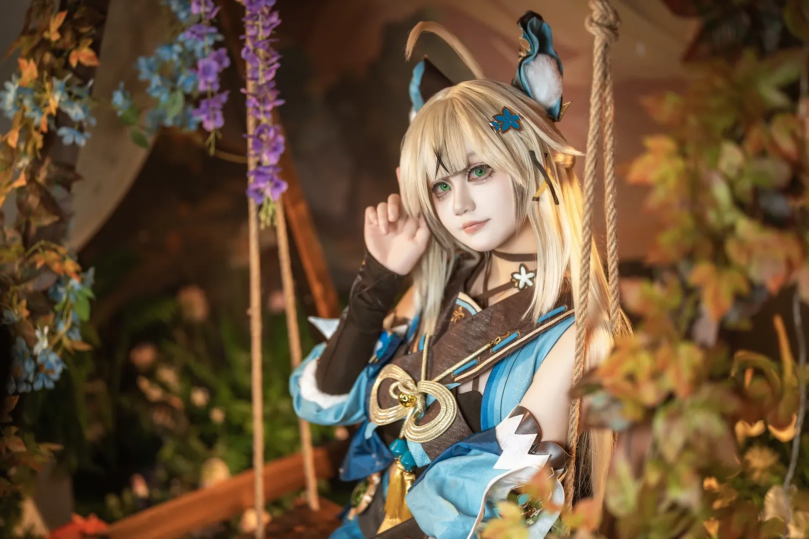 【绮良良cos】原神稻妻的猫又快递员已送达 - 第 2 张
