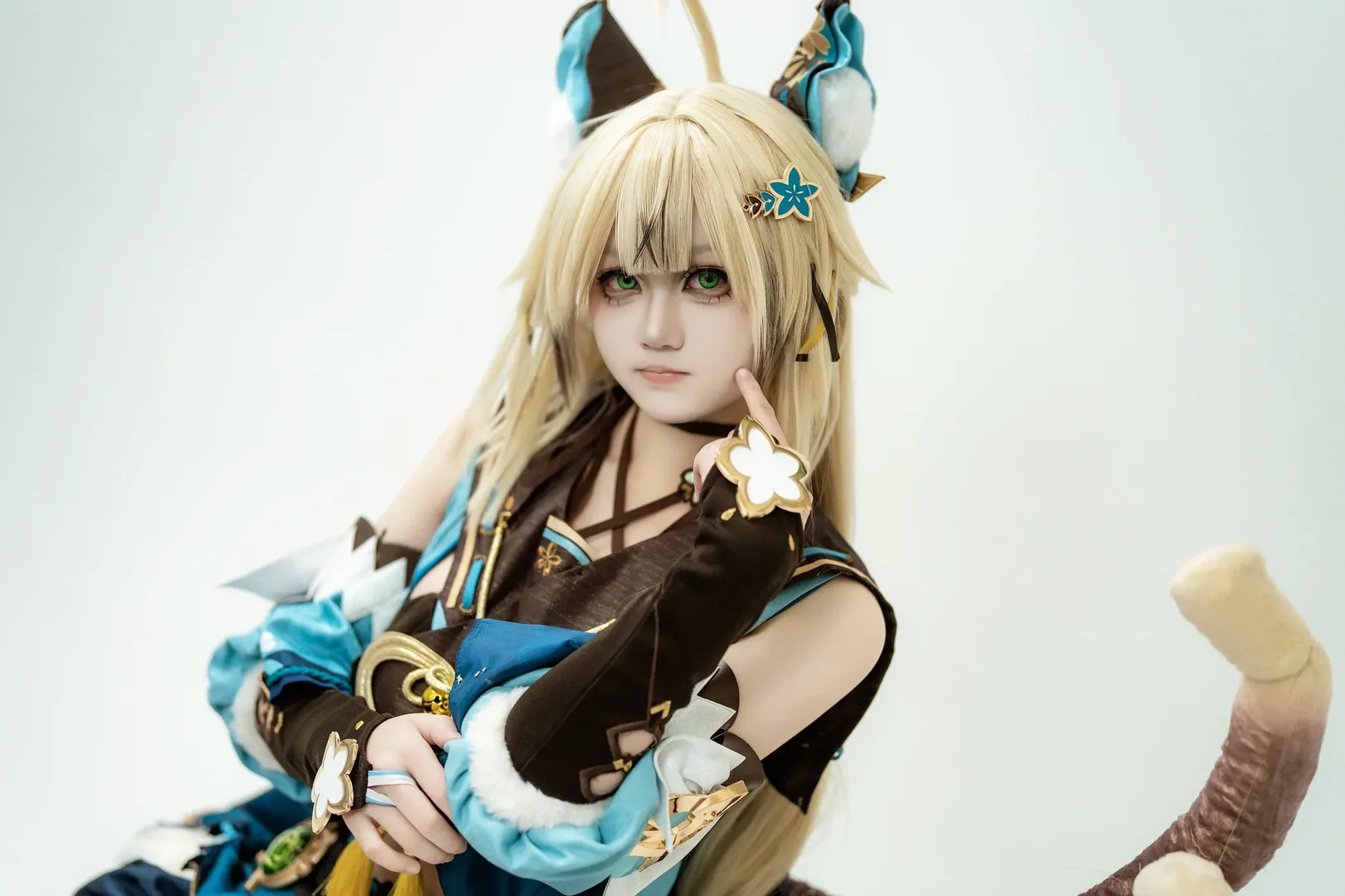 【绮良良cos】原神稻妻的猫又快递员已送达 - 第 4 张