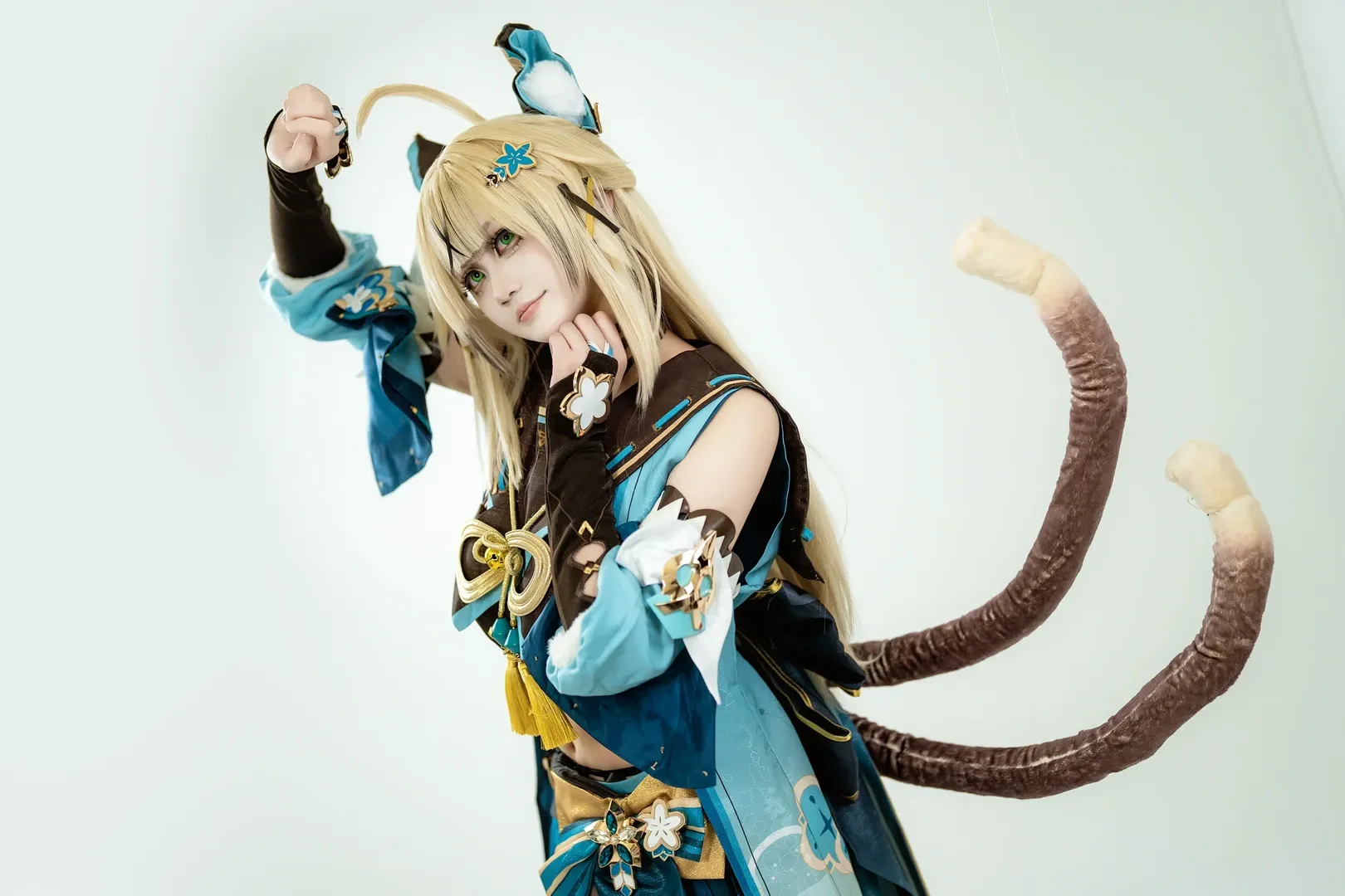 【绮良良cos】原神稻妻的猫又快递员已送达 - 第 5 张