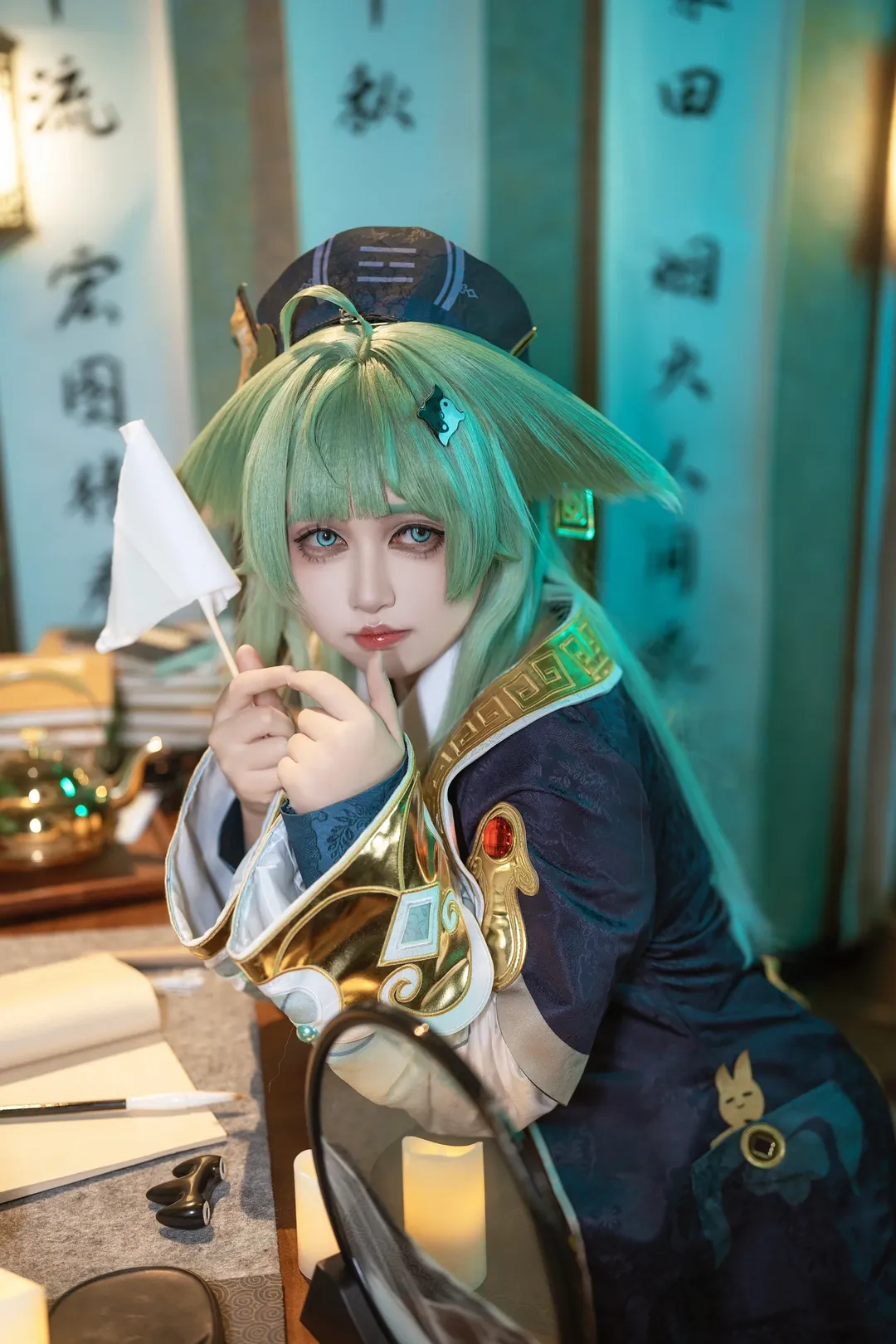 【藿藿cos】原神里的新判官，尾巴别捣乱啦 - 第 1 张