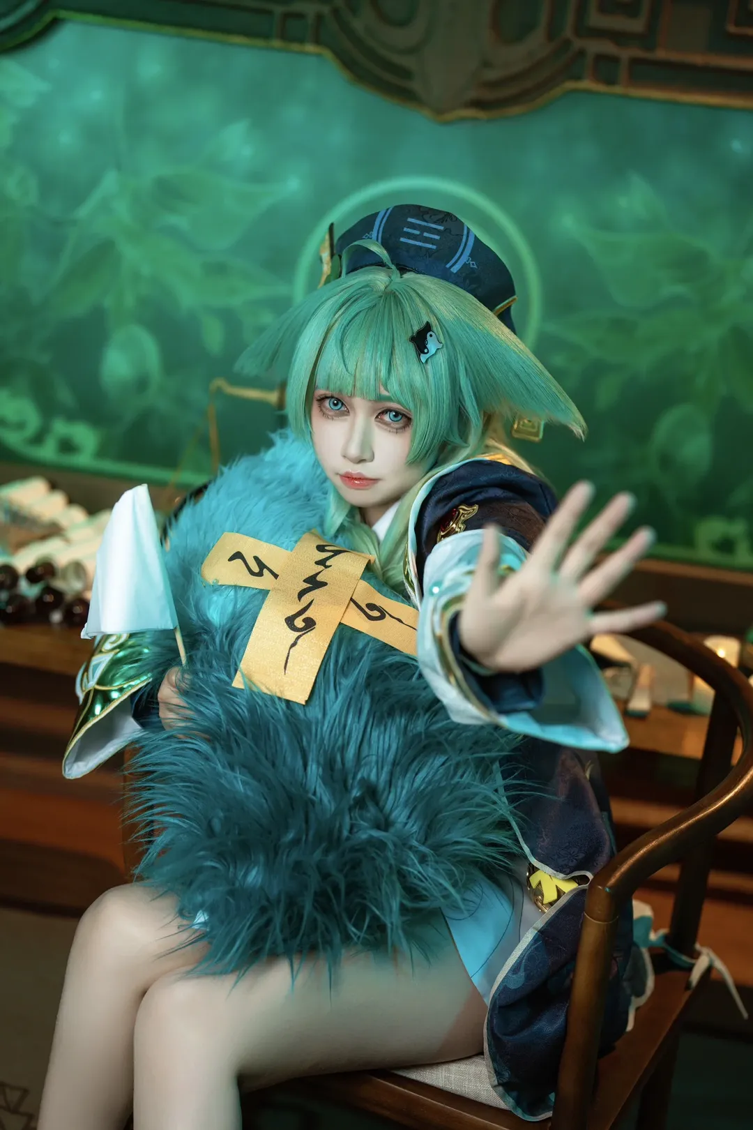 【藿藿cos】原神里的新判官，尾巴别捣乱啦 - 第 2 张