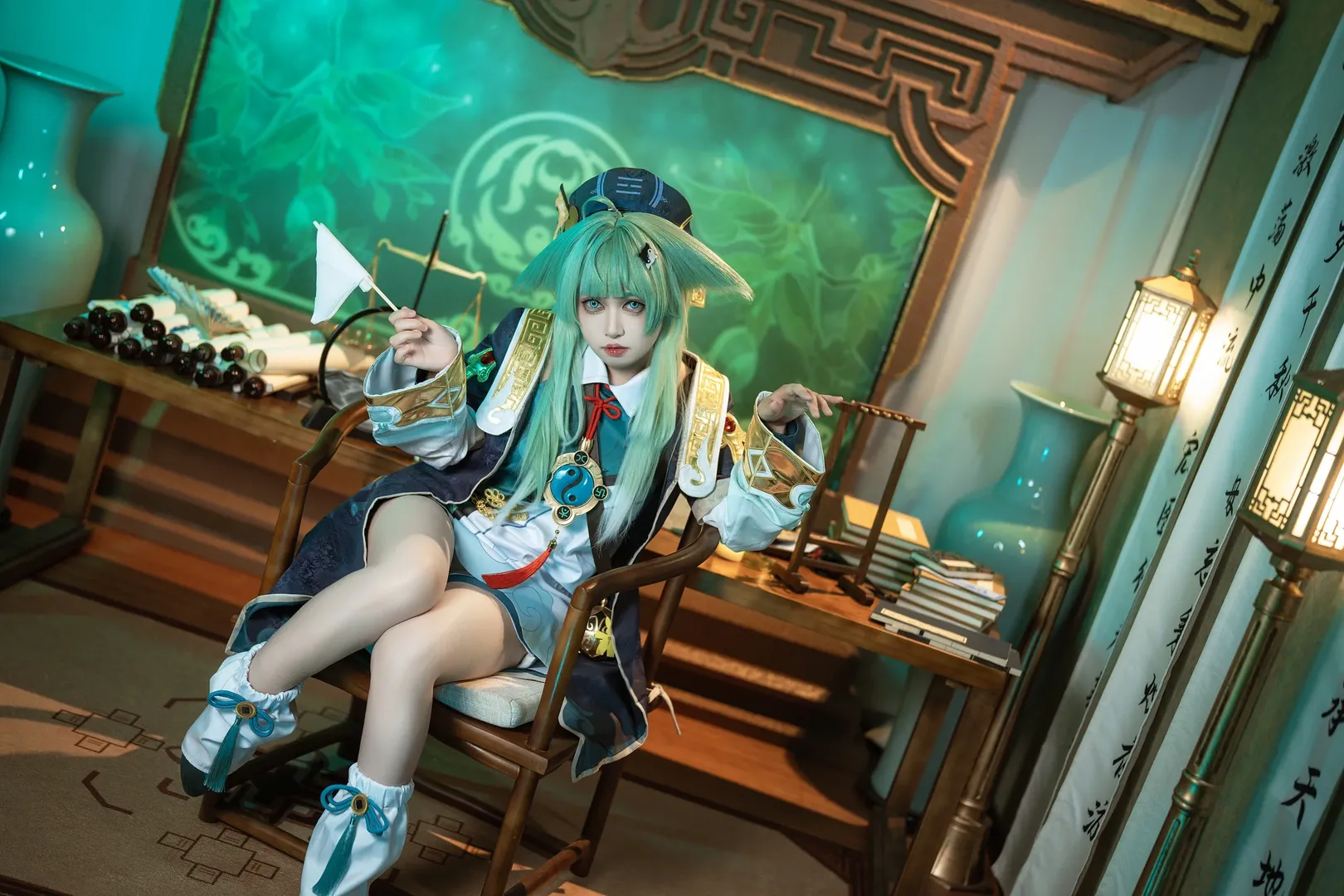 【藿藿cos】原神里的新判官，尾巴别捣乱啦