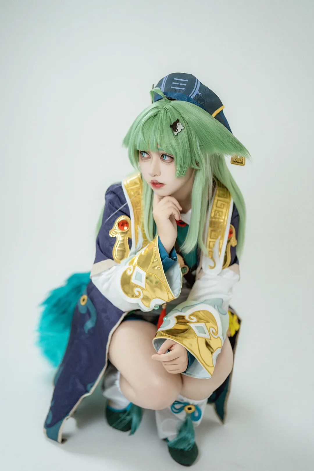 【藿藿cos】原神里的新判官，尾巴别捣乱啦 - 第 5 张