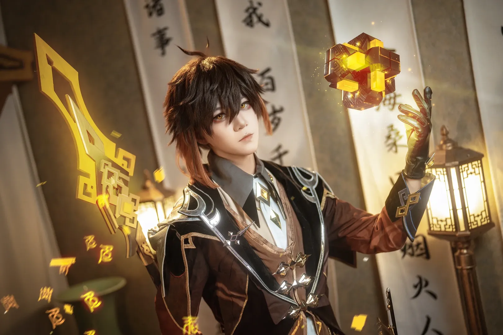 【钟离cos】欲买桂花同载酒，璃月港的灯火与规矩