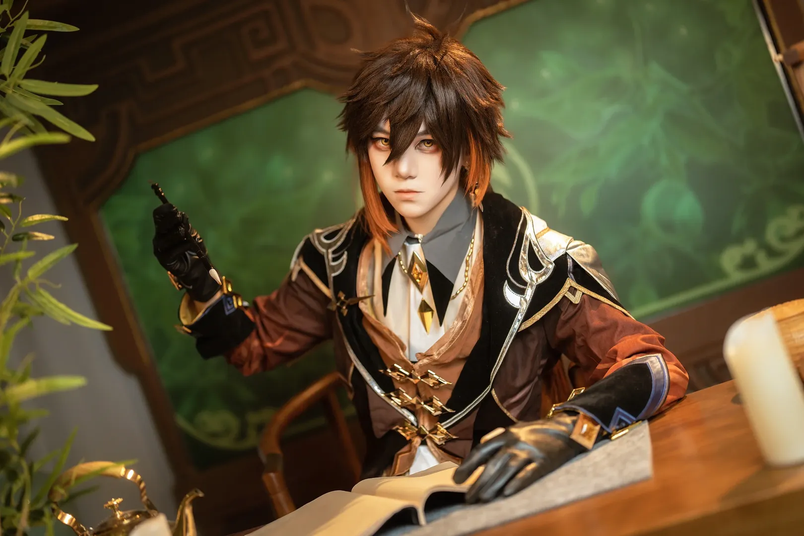 【钟离cos】欲买桂花同载酒，璃月港的灯火与规矩 - 第 2 张