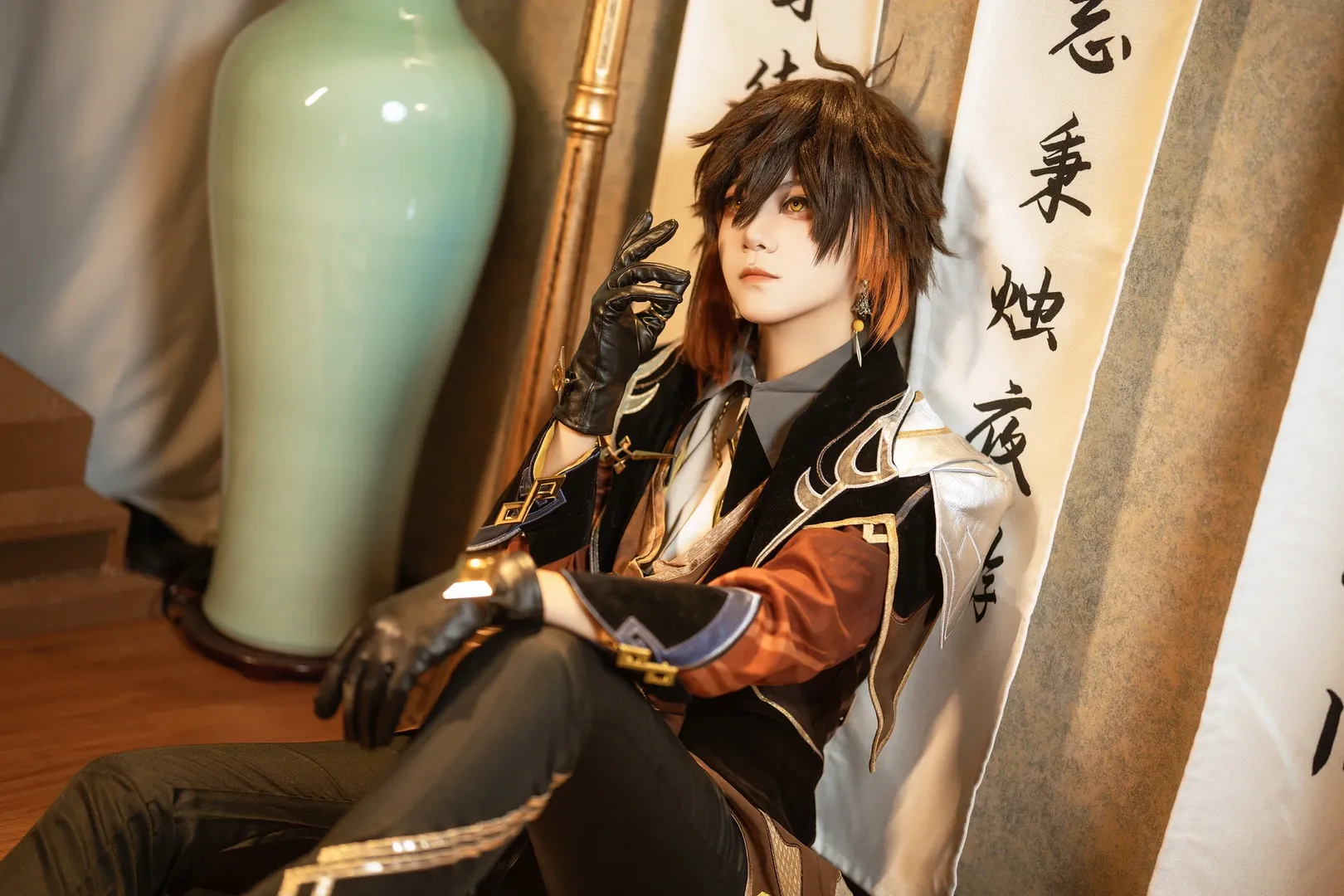 【钟离cos】欲买桂花同载酒，璃月港的灯火与规矩 - 第 4 张