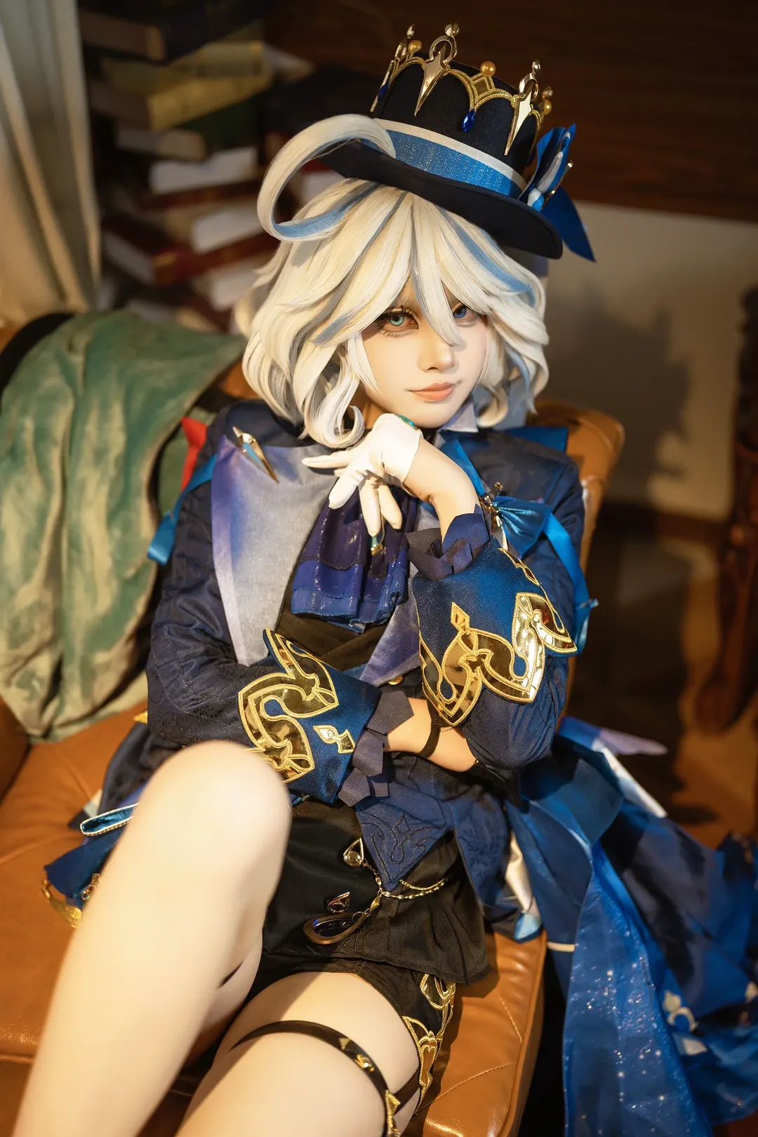 【芙宁娜cos】档期排满也要拍出的高雅质感 - 第 1 张