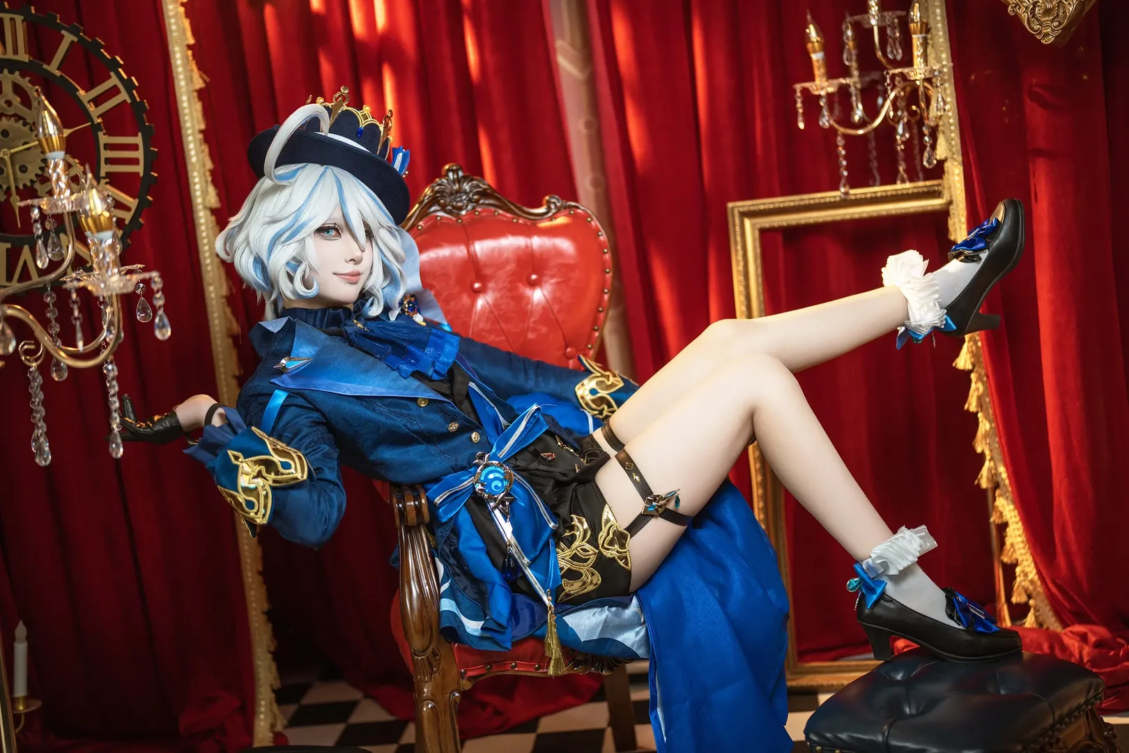 【芙宁娜cos】档期排满也要拍出的高雅质感