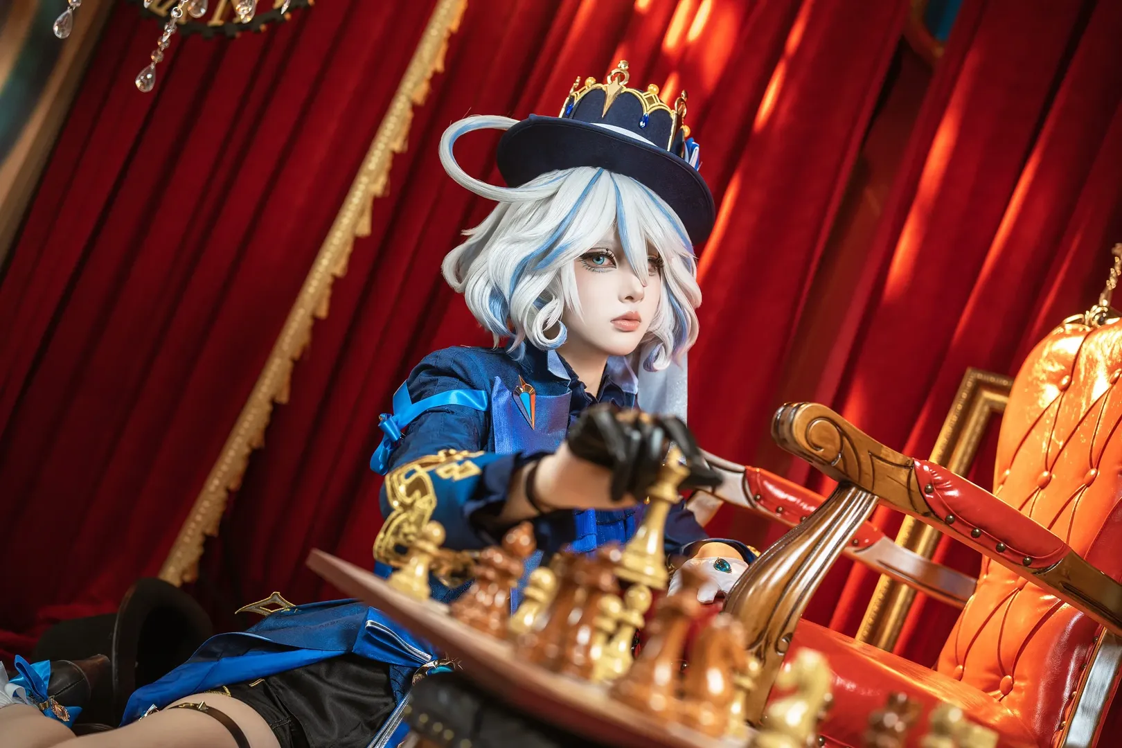 【芙宁娜cos】档期排满也要拍出的高雅质感 - 第 5 张