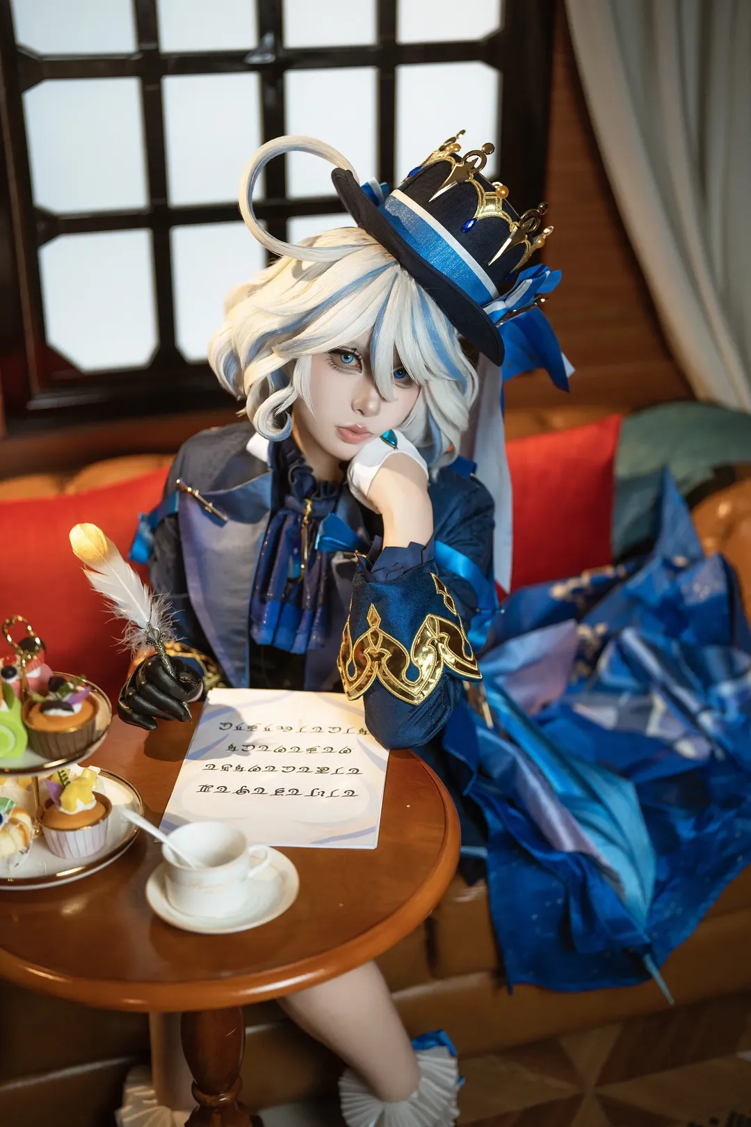 【芙宁娜cos】档期排满也要拍出的高雅质感 - 第 6 张
