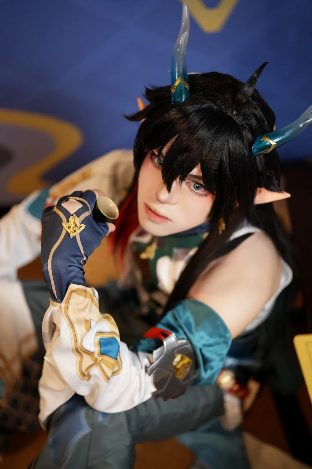 【飲月君コスプレ】『崩壊：スターレイル』における持明の龍尊とナナシビト - 5 枚目
