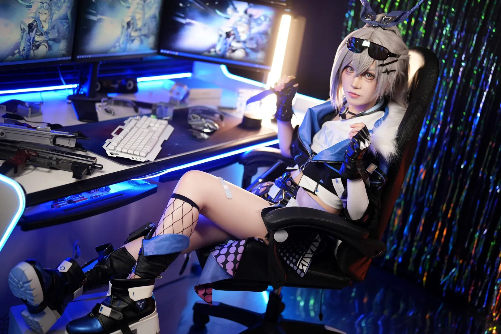 【银狼cos】崩坏星穹铁道里的冷酷电竞少女 - 第 1 张