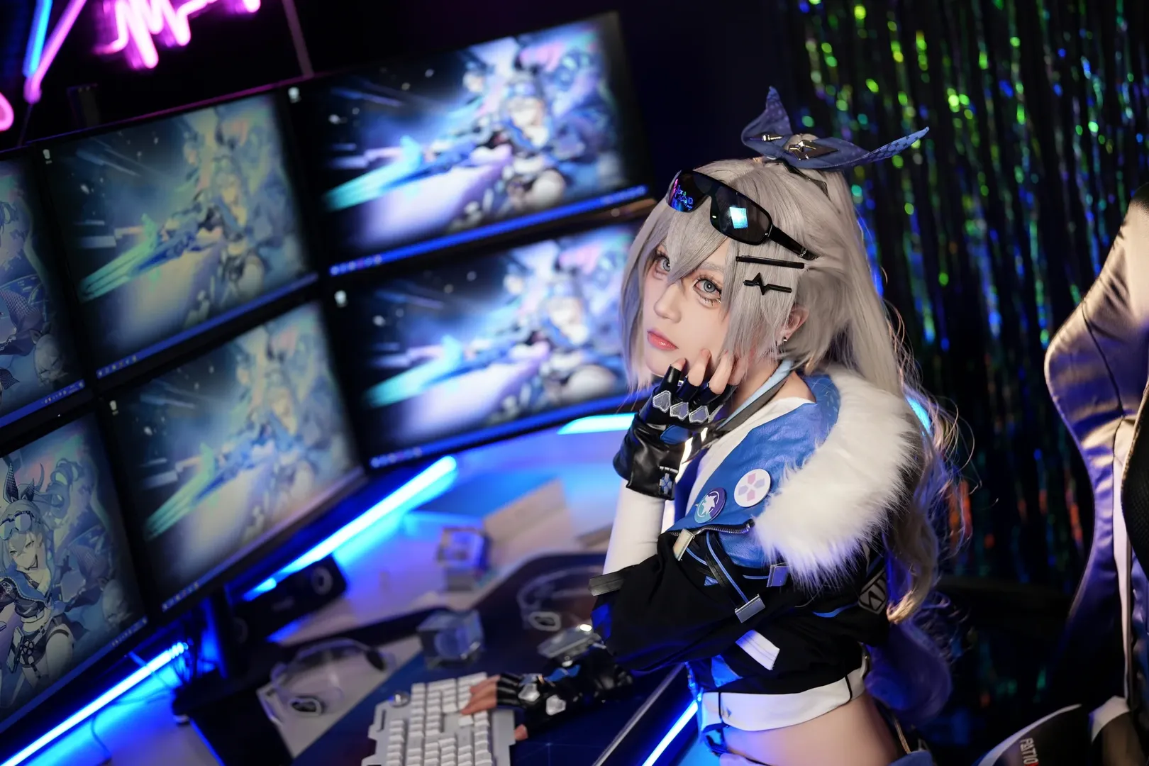 【银狼cos】崩坏星穹铁道里的冷酷电竞少女 - 第 5 张