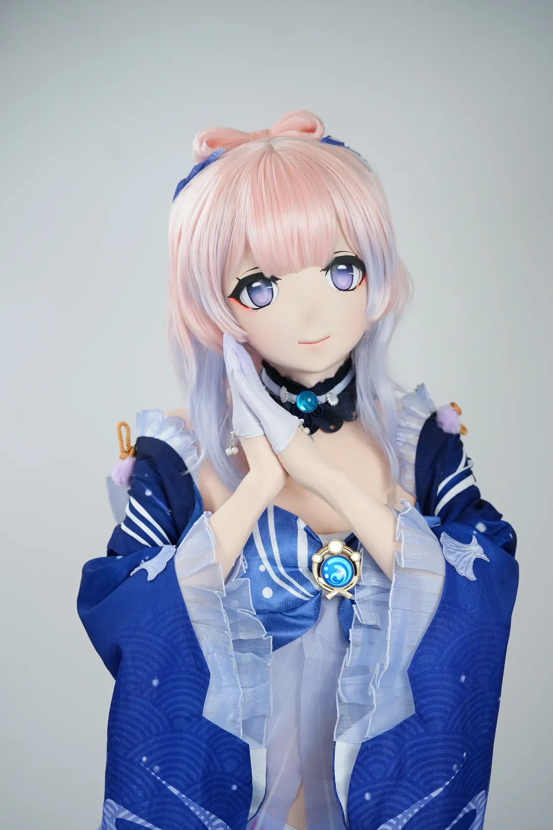 【珊瑚宫心海cos】原神角色现实再现，展现水与海的知性之美 - 第 1 张