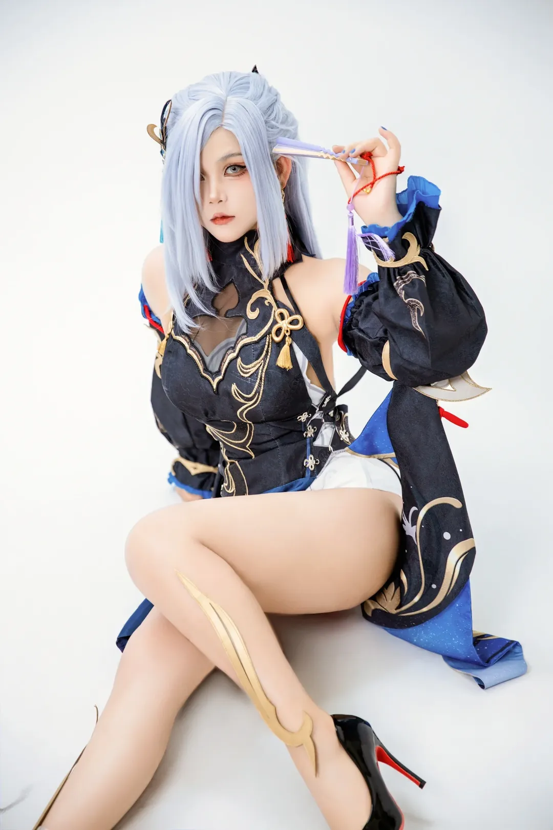 【申鹤cos】冷花幽露造型的拍摄心得与客片分享