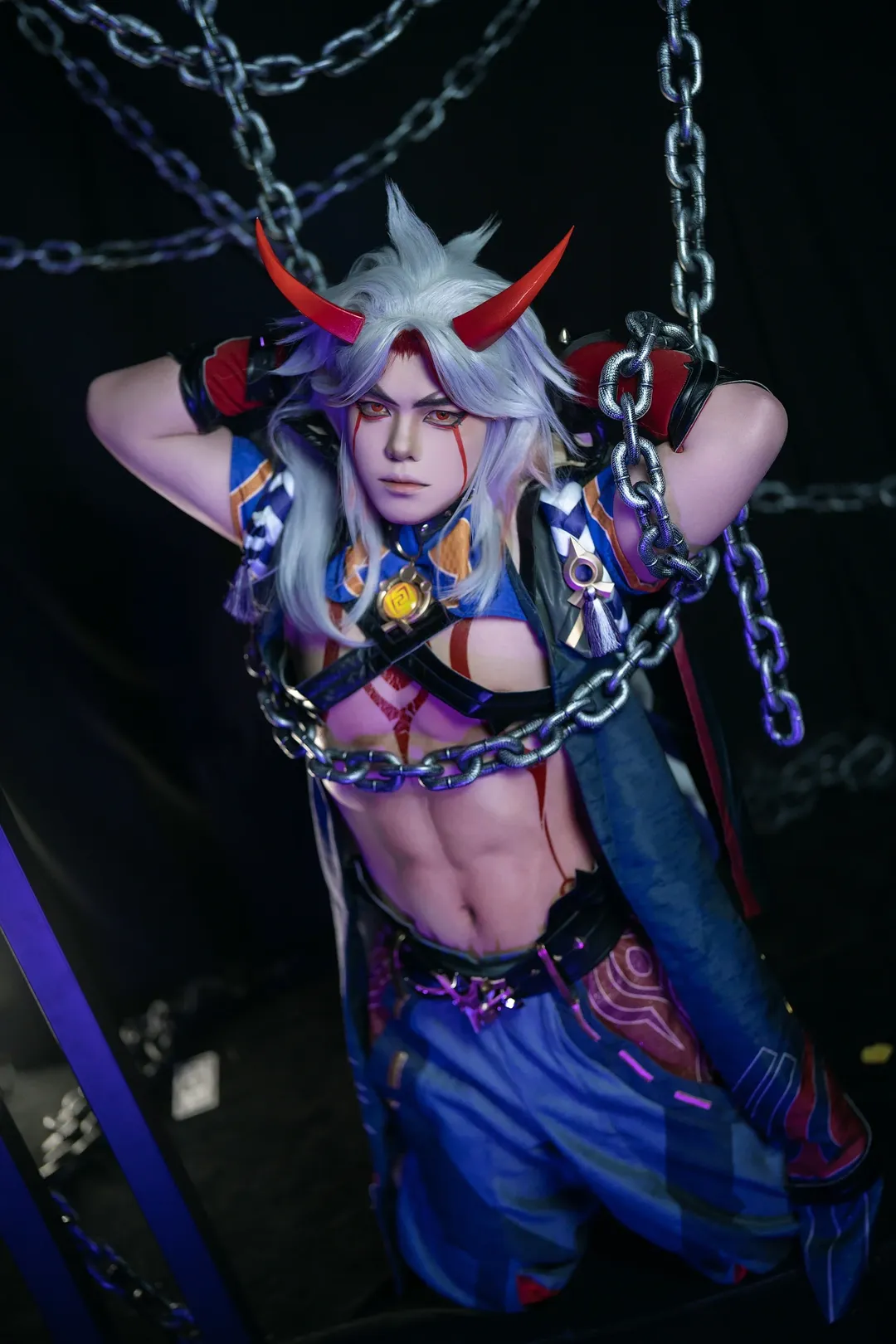 [Arataki Itto Cosplay] Hear Me Sing Out Loud at the Great Singing Festival - Image 1