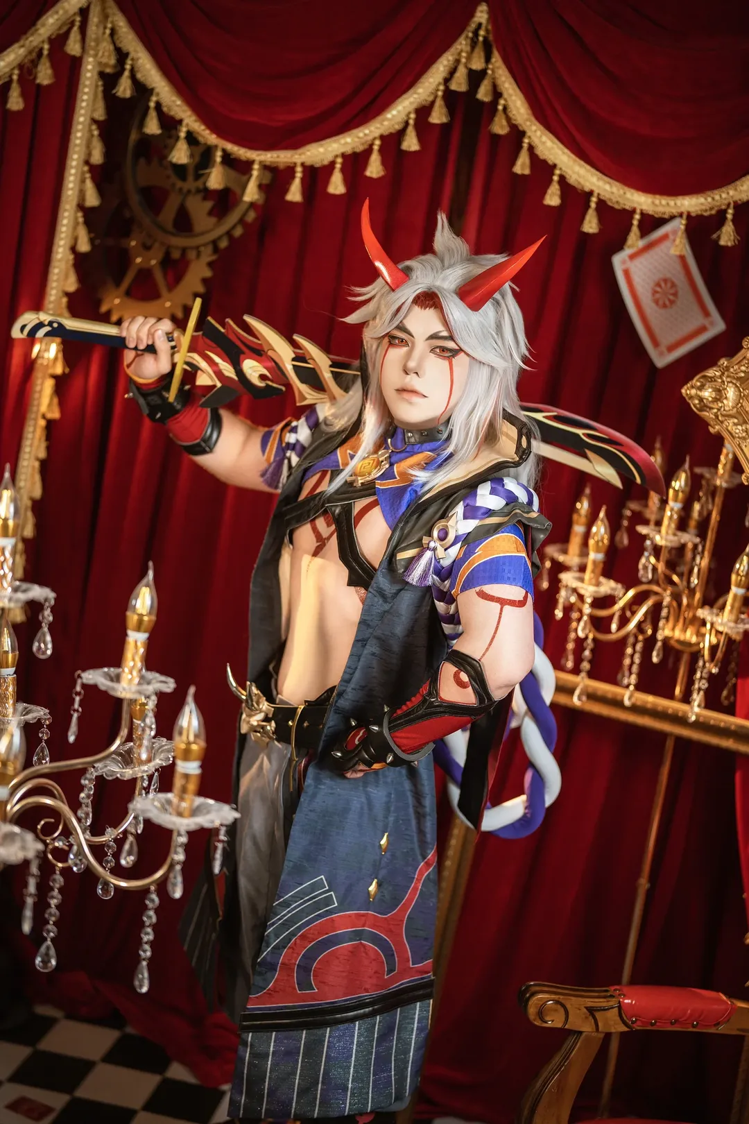 [Arataki Itto Cosplay] Hear Me Sing Out Loud at the Great Singing Festival - Image 2