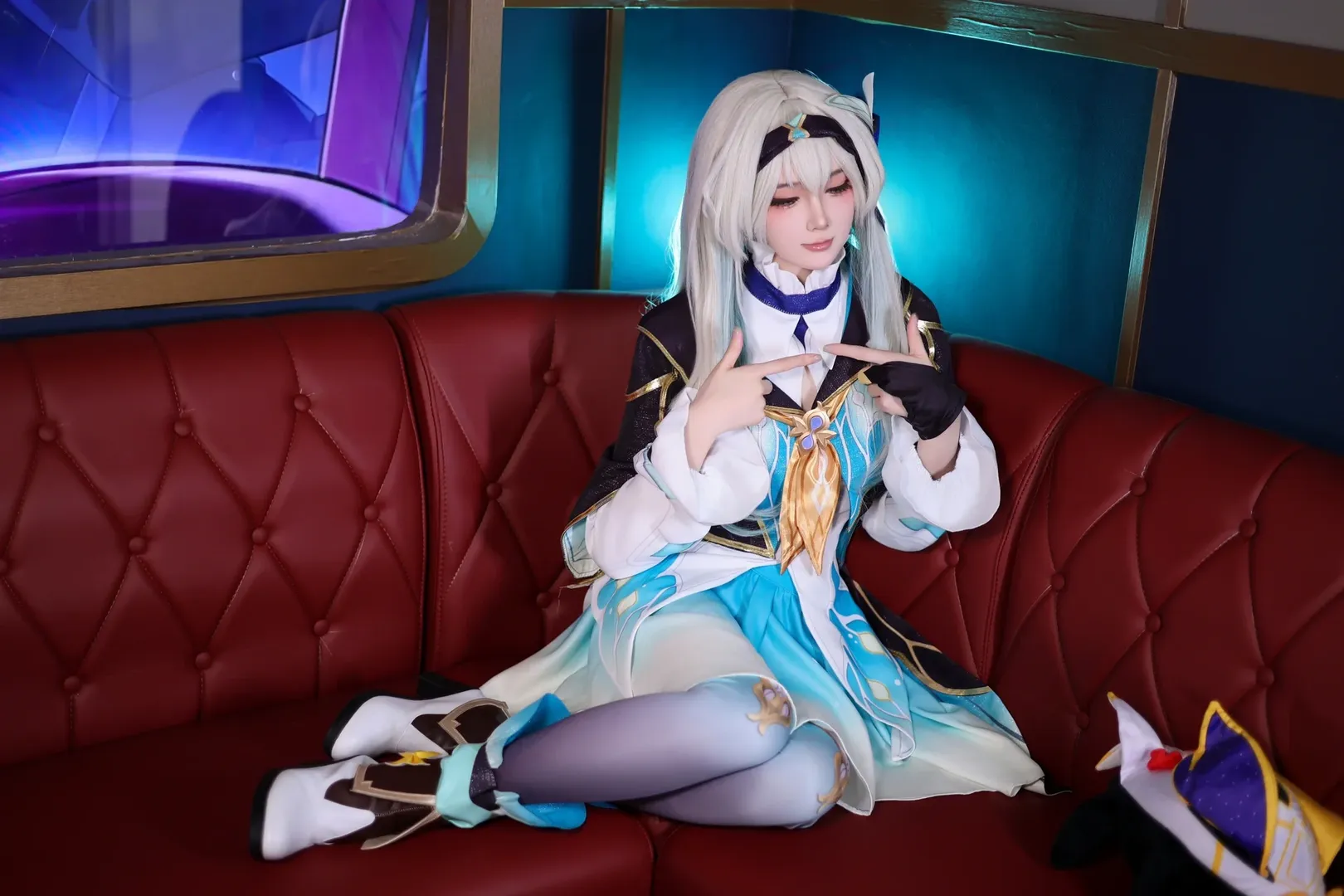 【流萤cos】崩坏星穹铁道的流萤，在棋盘上定格瞬间