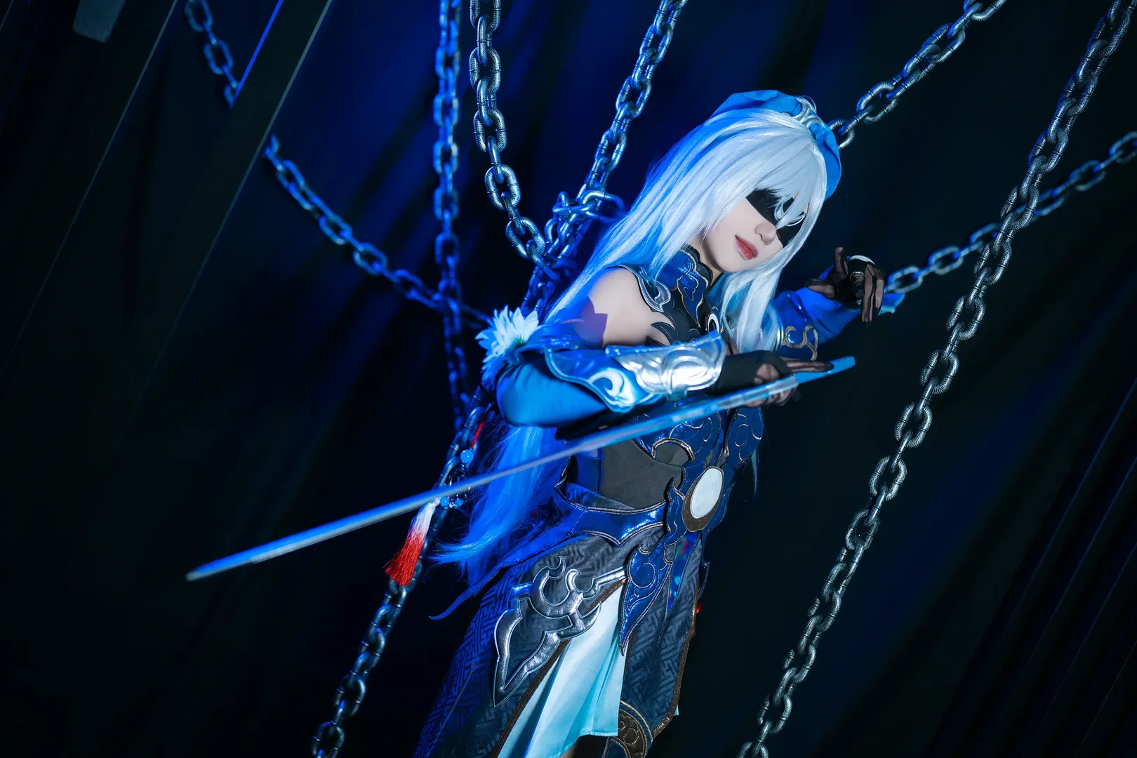 【镜流cos】崩坏星穹铁道仙舟弃卒流浪剑士客片 - 第 5 张