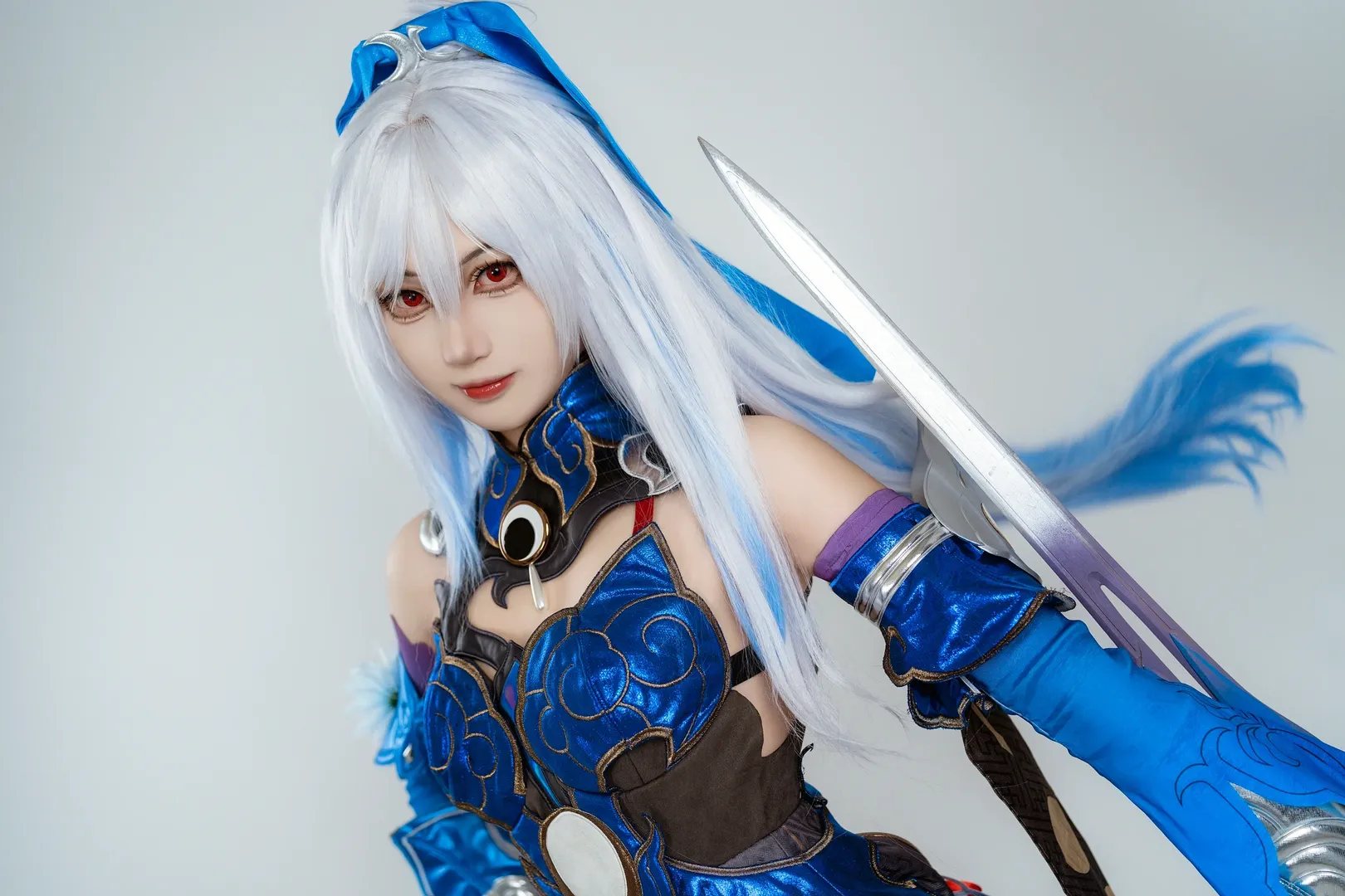 【镜流cos】崩坏星穹铁道仙舟弃卒流浪剑士客片 - 第 6 张