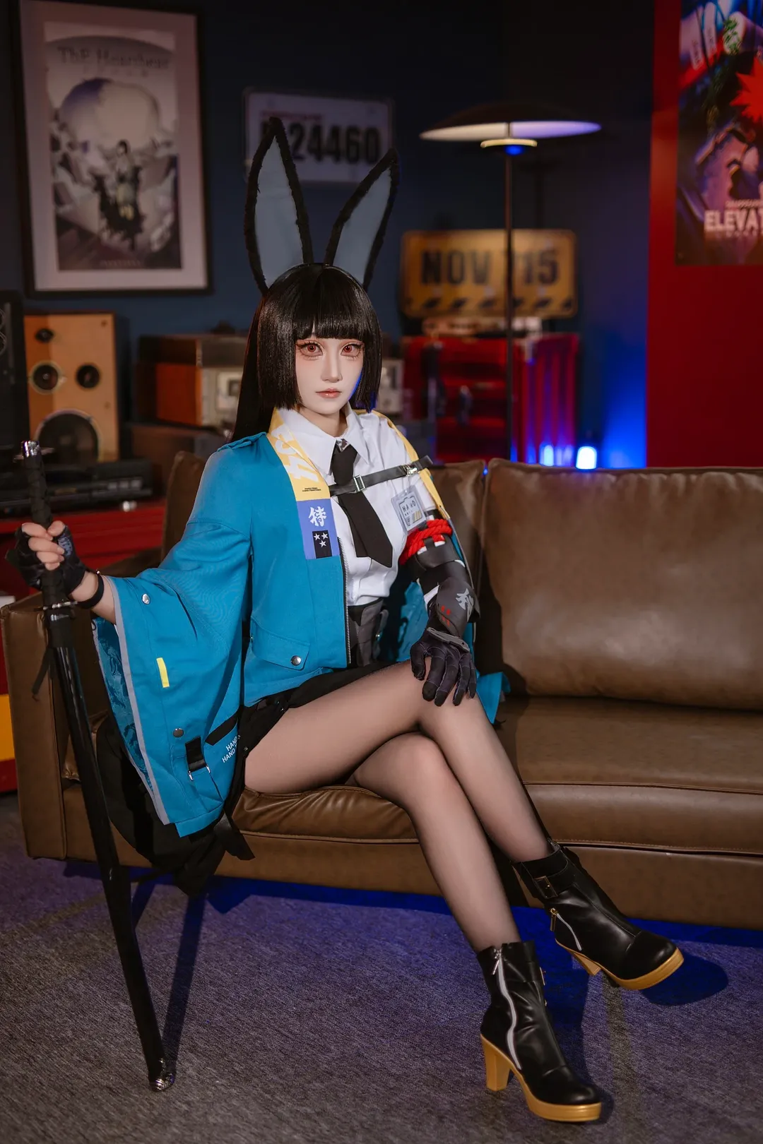 【星見雅コスプレ】『ゼンレスゾーンゼロ』対ホロウ6課課長、本日出勤 - 2 枚目