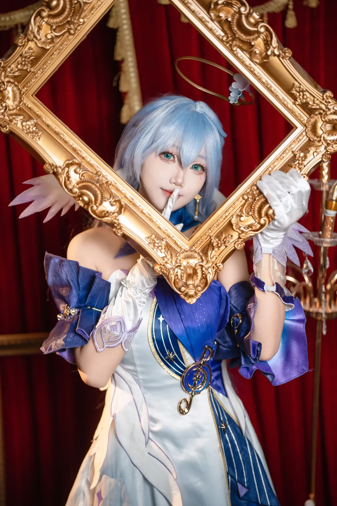 【知更鸟cos】崩坏星穹铁道的梦幻旋律，画框内外皆是舞台