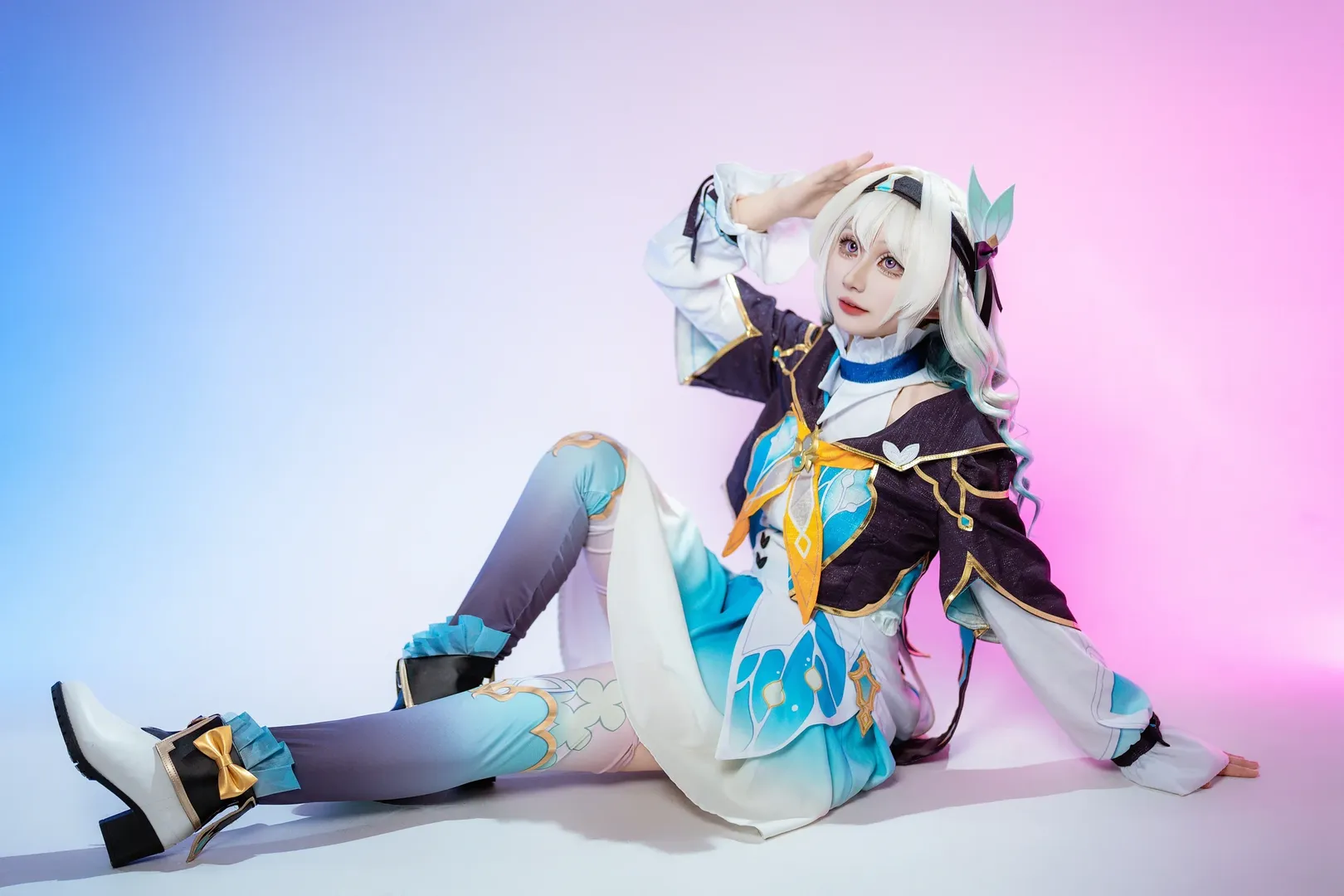 【流萤cos】为战而生，用镜头定格崩坏星穹铁道中的炽热 - 第 2 张