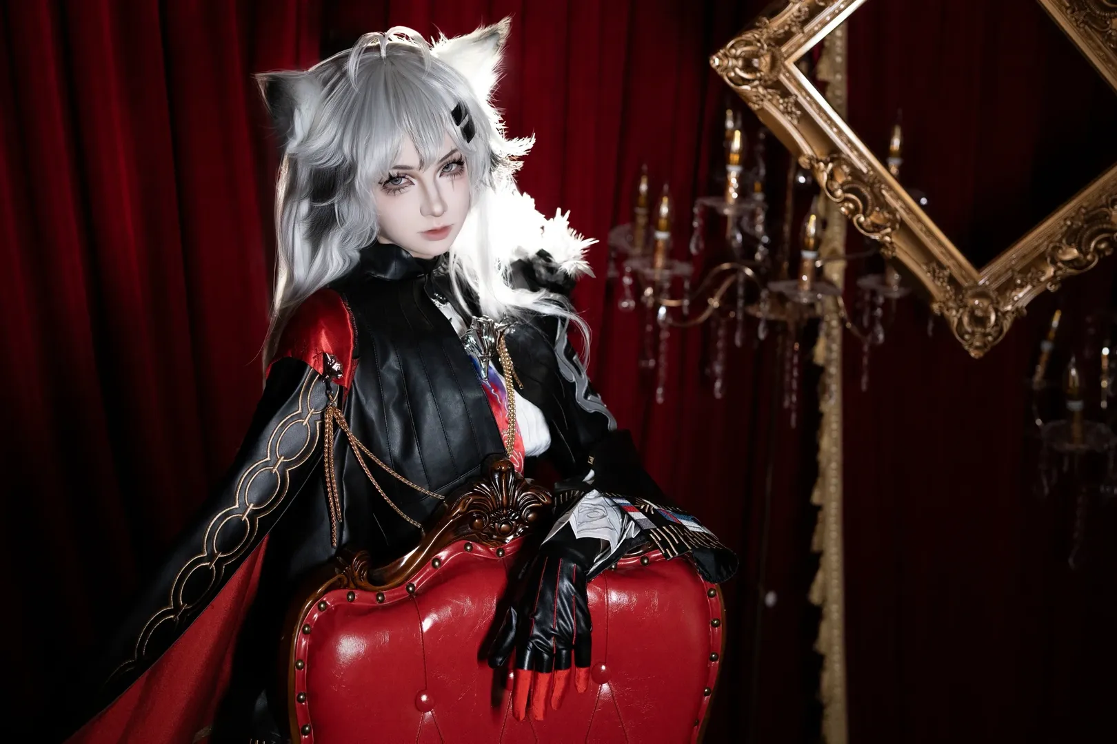【Lappland cosplay】Arknights: Soul of the Wolf, I'm Truly Handy with This Scythe - Image 3