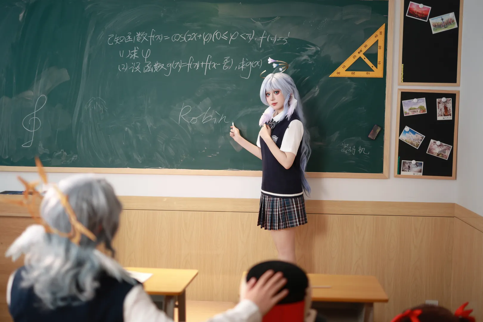 【Sunday & Robin Cosplay】School AU Sibling Daily Life: Honkai: Star Rail Campus Photography - Image 2