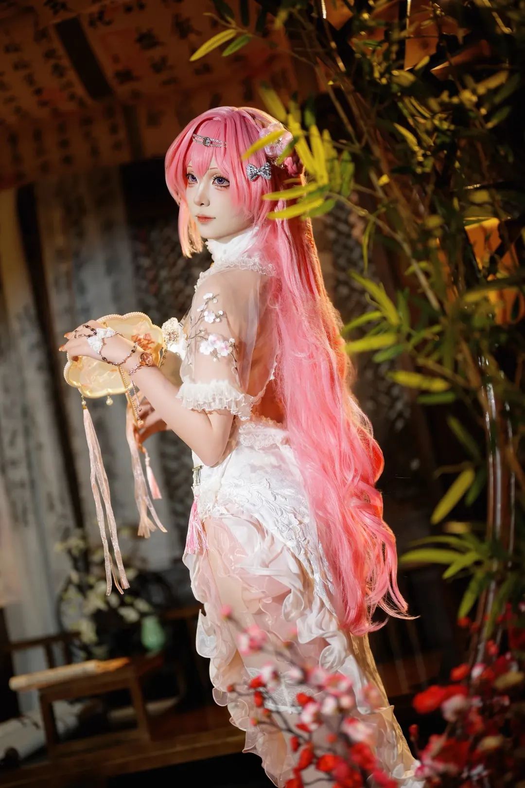 【桃乐丝cos】胜利女神的中式幻境，光影下的答案 - 第 2 张