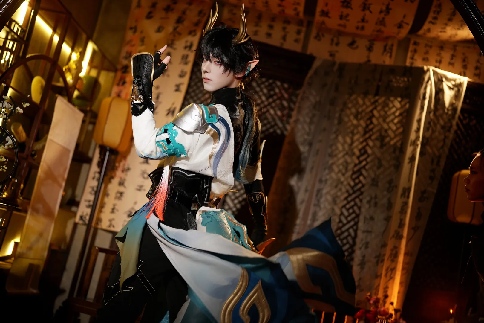 【丹恒腾荒cos】崩坏星穹铁道中的烈腾八荒之势 - 第 3 张