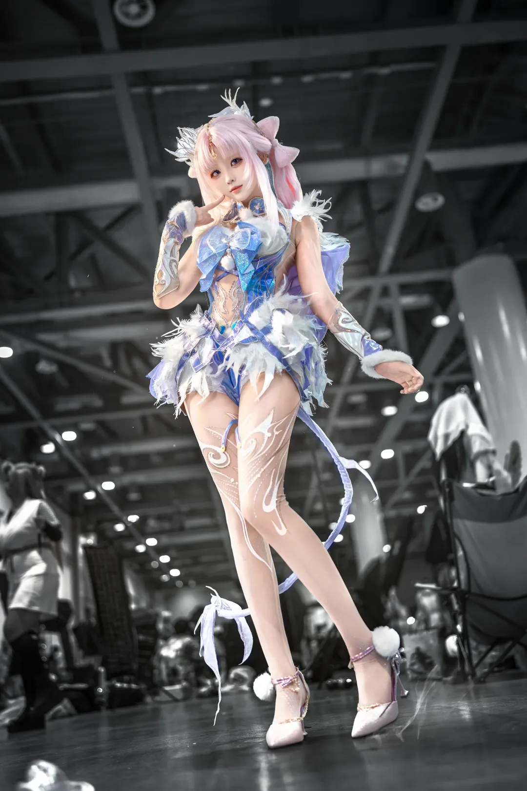 【殷紫萍cos】永劫无间天禄瑞光，羽翼轻舞的医者之姿