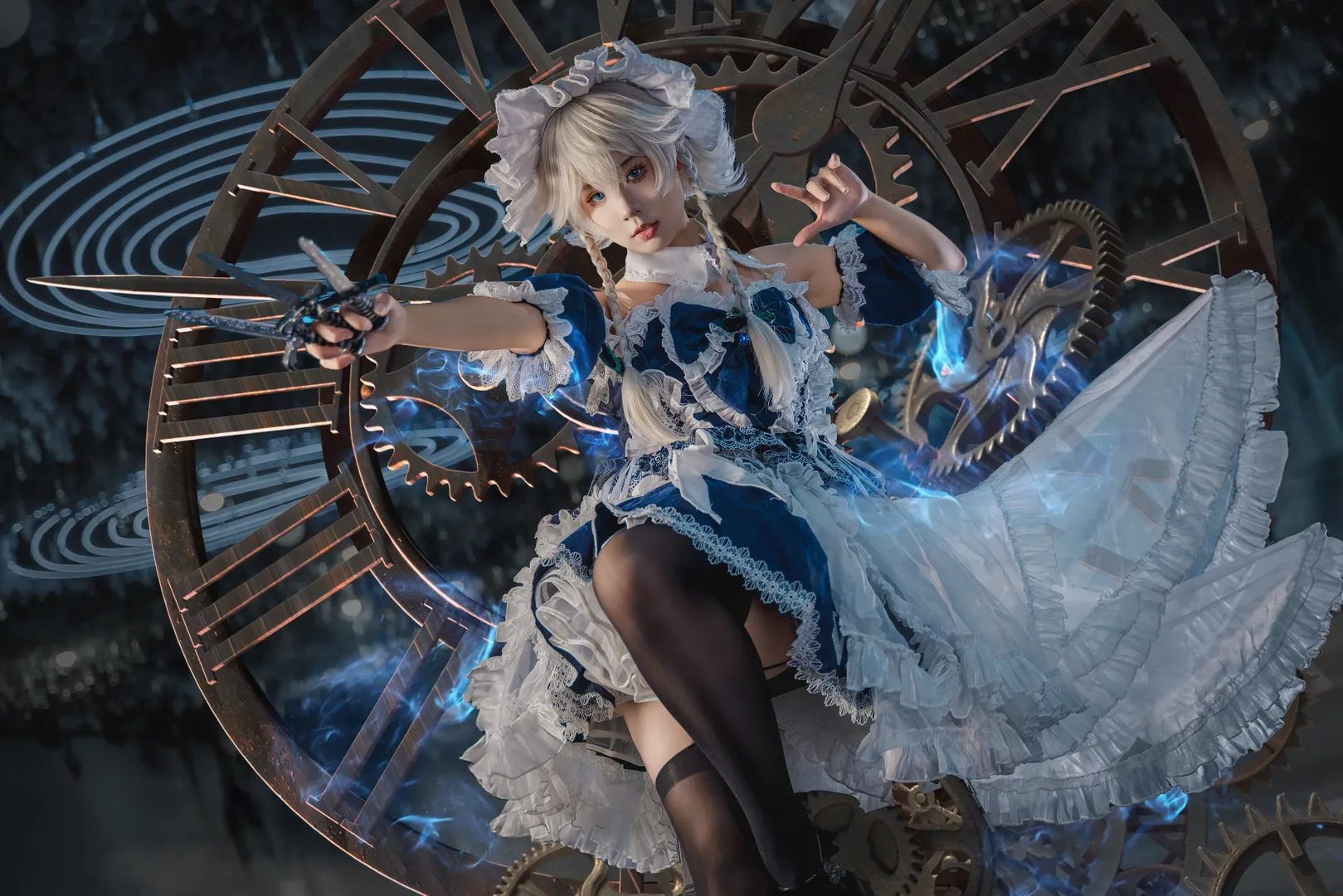 【十六夜咲夜cos】东方project里的女仆长，漫展场照的另一种打开方式 - 第 1 张
