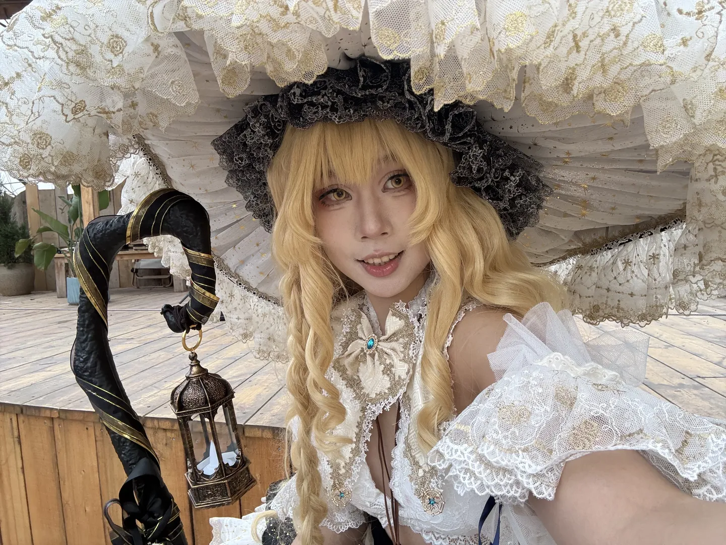 [Marisa cosplay] Touhou Project: Raw Camera Winter Outdoor photography Archive - Image 2