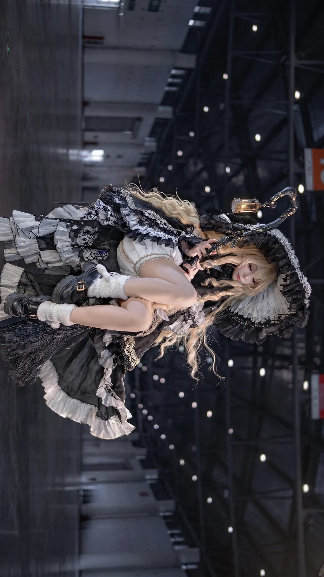 【魔理沙cos】东方project二设的黑白魔法使