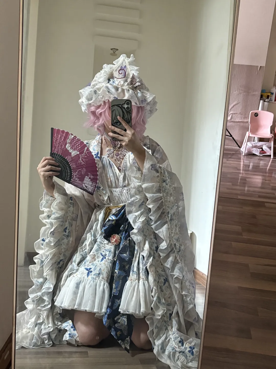 【西行寺幽幽子cos】东方project里的梦幻春之蝶 - 第 3 张