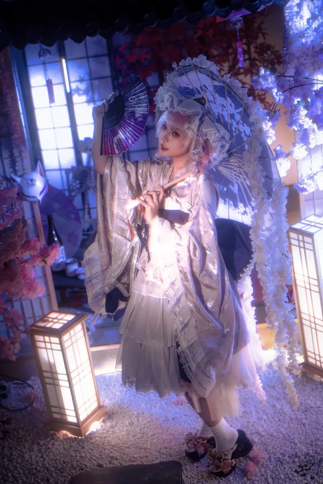【西行寺幽幽子cos】东方project 华胥的梦境与幽玄之美 - 第 2 张