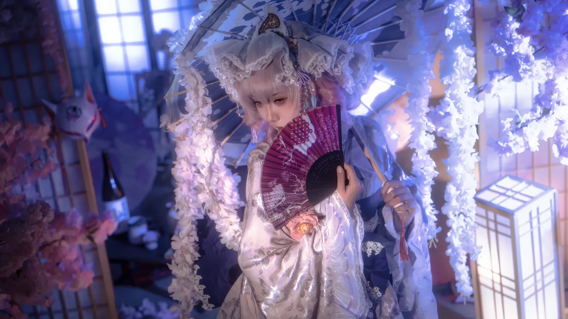 【西行寺幽幽子cos】东方project 华胥的梦境与幽玄之美 - 第 3 张