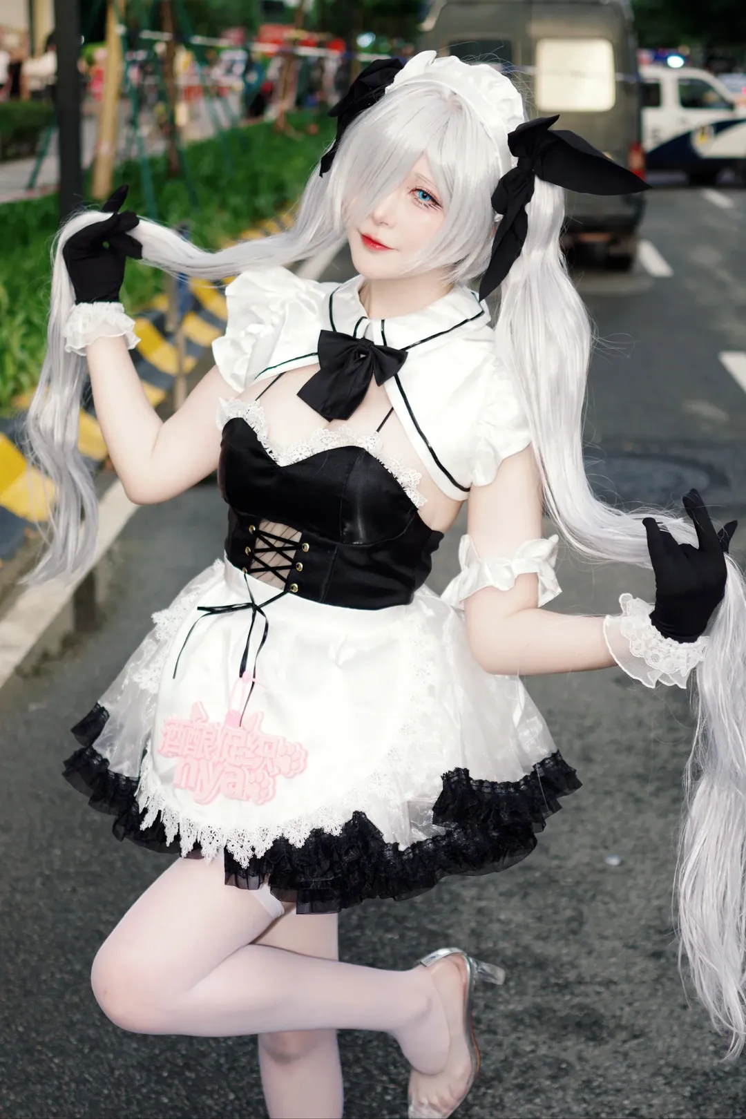 【灰姑娘cos】胜利女神Nikke的CICF漫展实拍返图